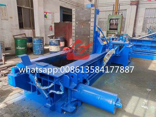 WANSHIDA Scrap Metal Baler อลูมิเนียม Baling Press Compactor Machine Max. ความหนา 3 มม. 1200-1500KG/H