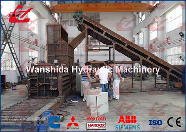 ซื้อ เครื่องอัดเม็ดพลาสติกขนาด 125 ตันเครื่องอัดแนวนอน 5 สาย Bale online manufacture