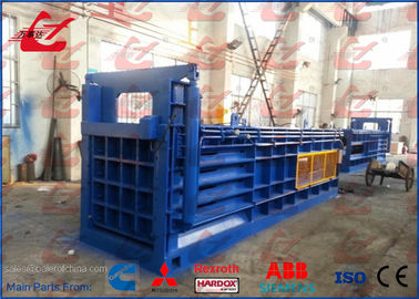 คุณภาพ  125 Ton Horizontal Baler Waste PET Bottle Baling Machine For Plastic Bottles And Cartons โรงงาน