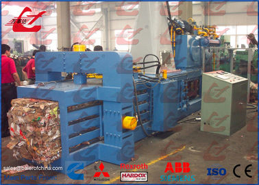 ซื้อ เสีย Baler หนังสือพิมพ์เครื่องไฮดรอลิก Baler 22kw แนวนอน Baler กระดาษ online manufacture