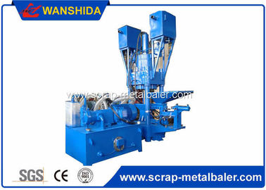 ซื้อ 1800 - 2000kg / H เครื่องอัดก้อนโลหะโครงสร้างแนวตั้ง WANSHIDA online manufacture