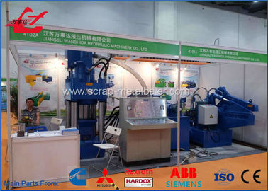 คุณภาพ  Cast Iron Sawdust Briquette Machine , Metal Briquetting Press Machine PLC Control Y83-3150 โรงงาน