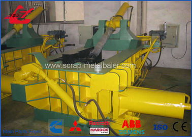 ซื้อ อลูมิเนียมไฮดรอลิก Bailer / Scrap Metal Baler สูงสุด  ความหนา 3mm 1000-1200KG / h online manufacture