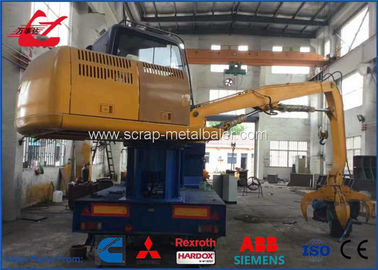 ซื้อ ไดรฟ์เครื่องยนต์ดีเซลเครื่องอัดเศษโลหะด้วยห้องเก็บของ Grab and Trailer 3m online manufacture