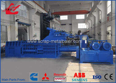 ซื้อ PLC เครื่องอัดเศษโลหะอัตโนมัติแบบไฮดรอลิกด้วย Bale Side Push Out online manufacture
