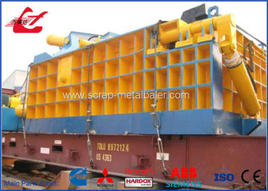 ซื้อ 315 ตัน Heavy Duty เศษโลหะเครื่องบรรจุหีบห่ออุปกรณ์สำหรับโรงงานถลุงโลหะ 22kW online manufacture