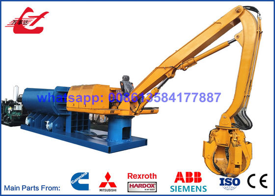 ซื้อ WANSHIDA Scrap Metal Recycling Metal Baler 3m Chamer พร้อมอุปกรณ์ระบบควบคุม PLC online manufacture