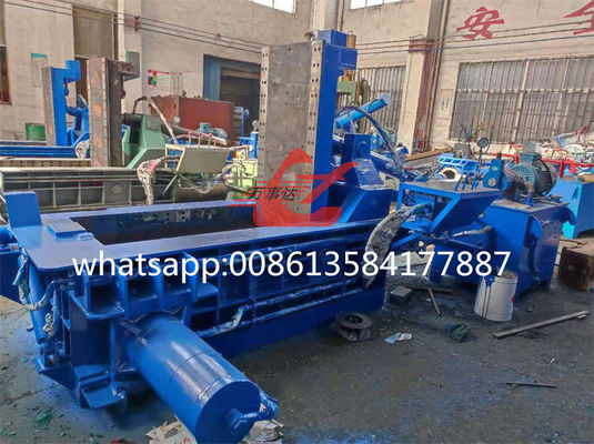 ซื้อ WANSHIDA Scrap Metal Baler อลูมิเนียม Baling Press Compactor Machine Max. ความหนา 3 มม. 1200-1500KG/H online manufacture