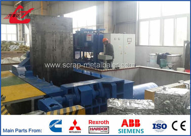 WANSHIDA 250Ton Scrap Metal Compactor โปรไฟล์อลูมิเนียม บาเลอร์ เครื่องกด