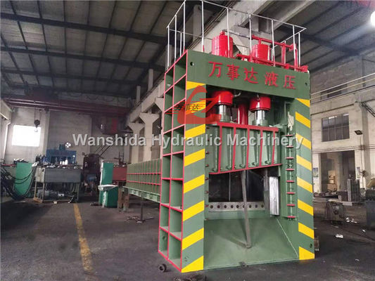 WANSHIDA 800 Ton Hydraulic Guillotine Scrap Metal Shear เครื่องตัดโครงสำหรับตั้งสิ่งของ