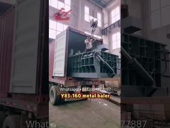 เครื่องอัดโลหะไฮดรอลิก Y83-160: เพิ่มผลกำไรจากเศษเหล็กของคุณ